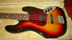2005 Fender Jazz Bass Sunburst w/ Nice Hard Case