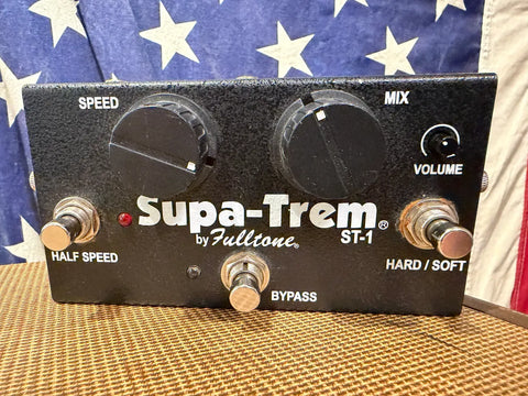 ~2005 Fulltone Supa Trem ST-1 Tremolo Pedal Black