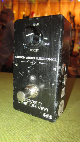 ~2005 MXR Custom Audio Electronics Boost / Line Driver Black