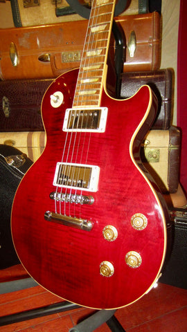 2006 Gibson Les Paul Standard Plus '60s Neck Wine Red Flame Top