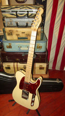 2007 Fender American Deluxe Ash Telecaster Olympic Pearl White w/ Original Case and Paperwork