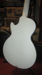 2007 Gibson Melody Maker Double Faded White w Heavy Duty SKB Hard Case