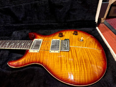 2009 PRS Santana 25th Anniversary Sunburst Flame 10 Top w/ Original Case and Paperwork