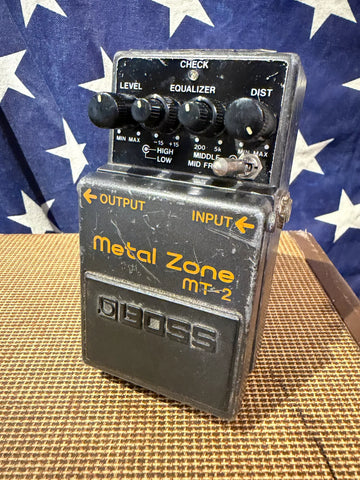 ~2010 BOSS Keeley Modded MT-2 Metal Zone Black