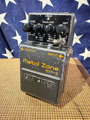 ~2010 BOSS Keeley Modded MT-2 Metal Zone Black