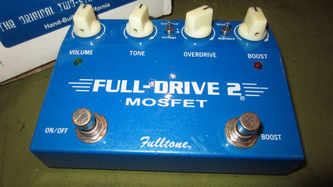 2010 Fulltone  FULLDRIVE Mosfet Blue