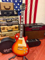 2010 Gibson Les Paul Tribute w/ P-90s Cherry Sunburst w/ Original Hardshell Case