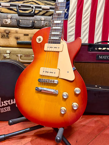 2010 Gibson Les Paul Tribute w/ P-90s Cherry Sunburst w/ Original Hardshell Case
