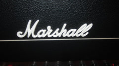 ~2010 Marshall Slash Limited Edition AFD100 Signature Amplifier Black w/ Original Snakeskin Cover
