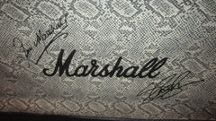 ~2010 Marshall Slash Limited Edition AFD100 Signature Amplifier Black w/ Original Snakeskin Cover