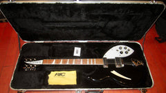 2010 Rickenbacker Model 360 / 12 String Electric Jetglo w/ Original Hardshell Case