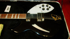 2010 Rickenbacker Model 360 / 12 String Electric Jetglo w/ Original Hardshell Case