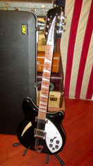 2010 Rickenbacker Model 360 / 12 String Electric Jetglo w/ Original Hardshell Case