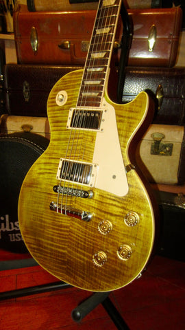 2011 Gibson Les Paul Traditional Green Flametop w/ Original Hard Case