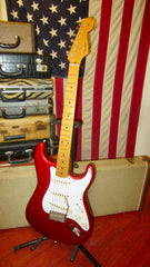 2012 Fender American Vintage Hot Rod '57 Stratocaster Re-Issue Candy Apple Red