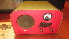 ~2012 Fender Greta Small Combo Amp Red and Gold