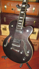 ~2001 Epiphone Alleycat Trans Black