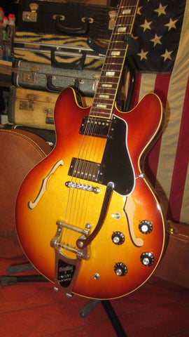 2016 Gibson Custom Shop ES-335 '69 Re-Issue ES-335 Iced Tea Sunburst w/ Bigsby