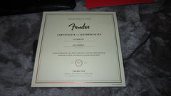 2017 Fender American Professional Jazzmaster Red w Original Case and Cert