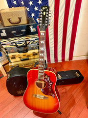 2018 Gibson Hummingbird 12 String Limited Edition Sunburst