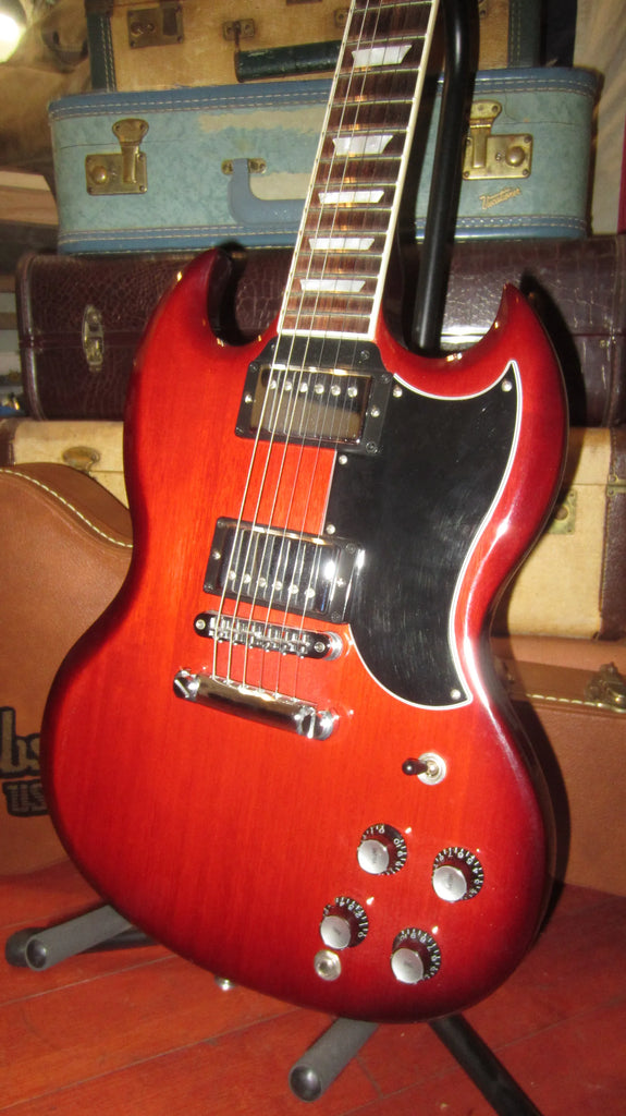 2017 Gibson SG Standard T Cherry Burst finish Rivington Guitars