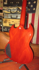 2018 Gibson SG JR w/ Banner Logo Cherry Red