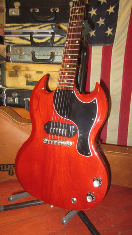2018 Gibson SG JR w/ Banner Logo Cherry Red