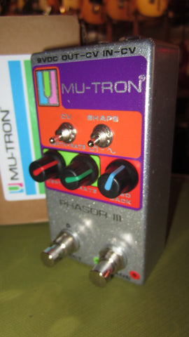 ~2019 Mu-Tron Phasor III Chrome and purple