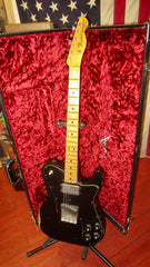 2020 Fender Custom Shop Ltd Telecaster Custom Maple Relic Black