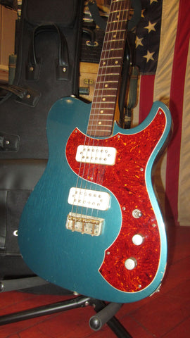 ~2021 Fano Oltere TC6 Ocean Turquoise w/ TV Jones pickups and Original Case
