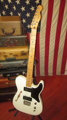 2021 Fender Baritone Telecaster Thinline White