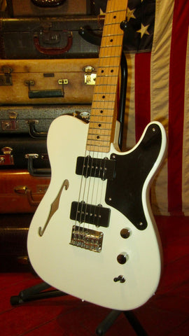 2021 Fender Baritone Telecaster Thinline White