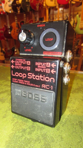 ~2022 BOSS RC-1 Loop Station Black