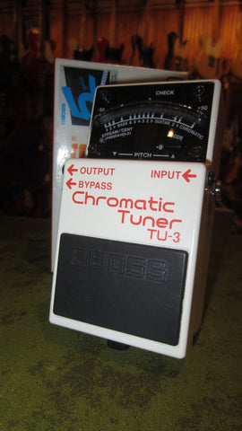 ~2022 BOSS TU-3 Tuner Pedal White