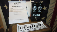 2022 Castledine Colorsound Fuzz Black w Paperwork and Box