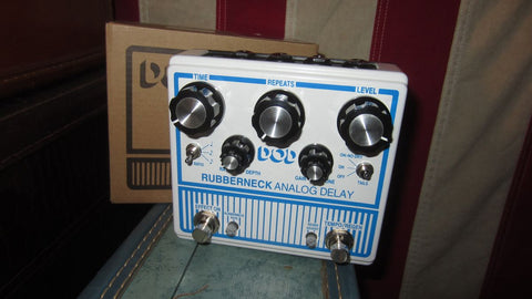 ~2022 DOD Rubberneck Analog Delay w/ tap tempo White