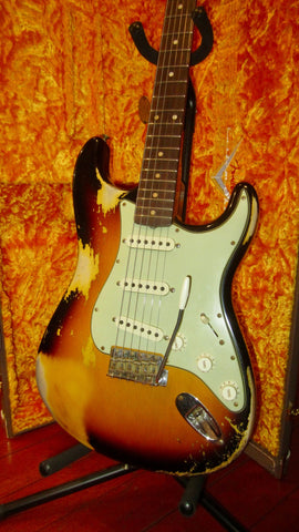 2022 Fender 60 Strat Relic Limited Edition Dualmag II (1960 reissue) Sunburst