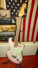 2022 Fender Custom Shop '62 Stratocaster Heavy Relic Shell Pink w/ Original Case & Certificate