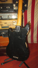 2022 Fender JMJ Mustang Bass  Black Road Worn
