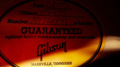 2022 Gibson ES-335 Cherry Red