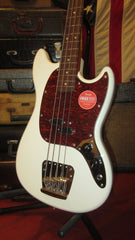 2023 Squier Classic Vibe '60s Mustang Bass White