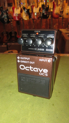 ~2024 BOSS OC-5 Octave Brown