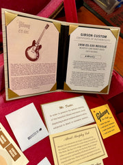 2024 Gibson Custom Shop Murphy Lab '58 Re-Issue ES-335 Blonde w/ Original Case & Paperwork