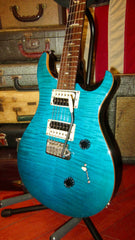 2024 PRS SE CUSTOM Saphire Blue Flame