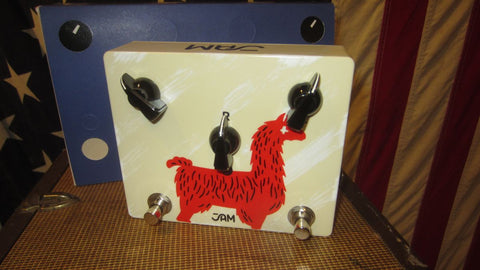 ~2025 JAM Llama Delay Xtreme Hand Painted White and Red