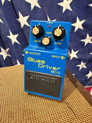 Boss BD-2 Blues Driver blue