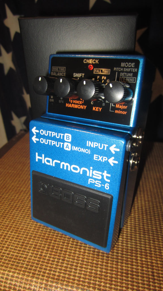 BOSS PS-6 Harmonist Blue Rivington Guitars