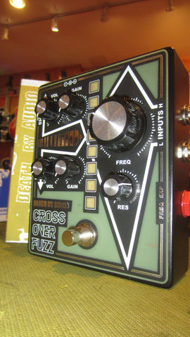 Death By Audio  Crossover Fuzz Black and Green