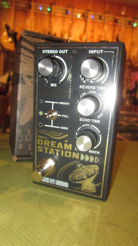 Death By Audio Dream Station Reverb Black and Gold