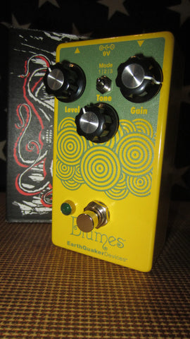 Earthquaker Devices Blumes Bass Overdrive Distortion Yellow